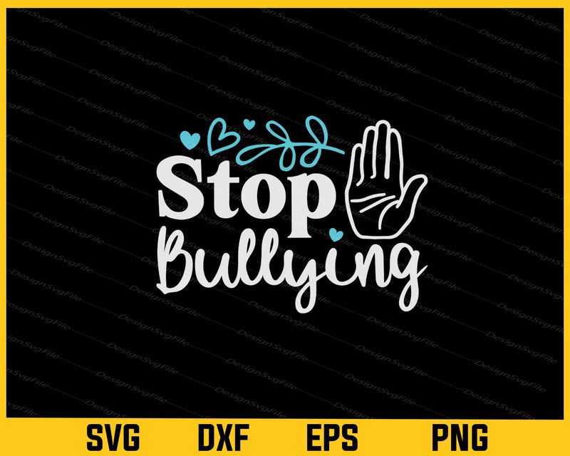 Stop Bullying svg