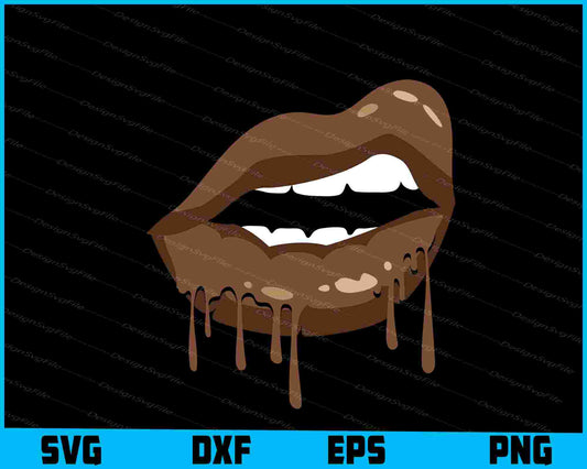 Sugar Sexy Lips SVG PNG Printable File  - Premium Cutting Files in SVG, PNG & EPS Formats - Premium SVG Cutting Files for Crafts