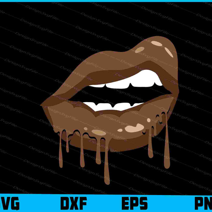 Sugar Sexy Lips SVG PNG Printable File  - Premium Cutting Files in SVG, PNG & EPS Formats - Premium SVG Cutting Files for Crafts