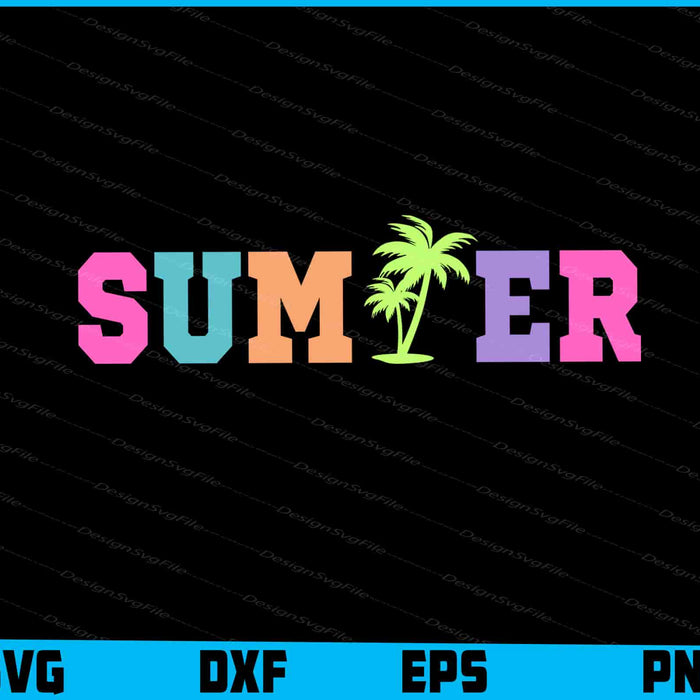 Summer SVG, Vacation PNG