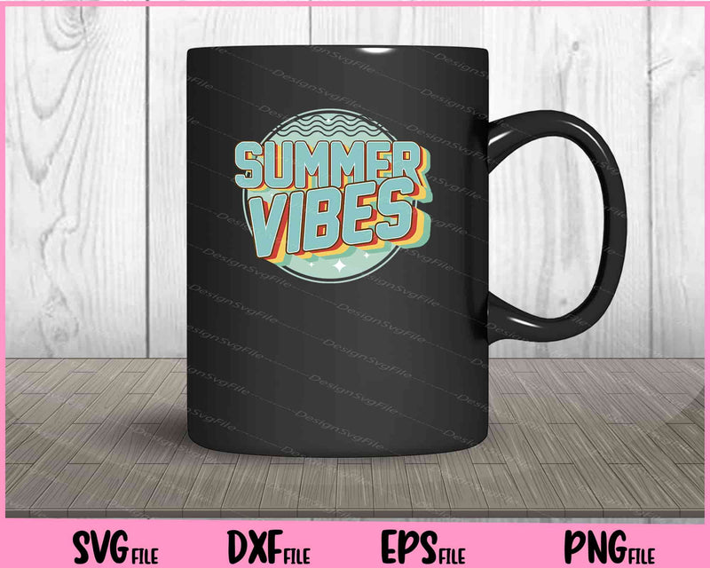 Summer Vibes Retro Vintage mug