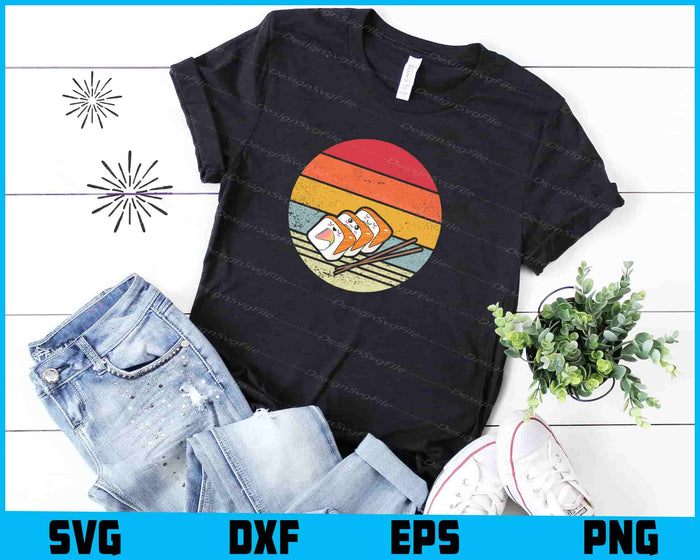 Sushi Roll Sashimi Lover SVG