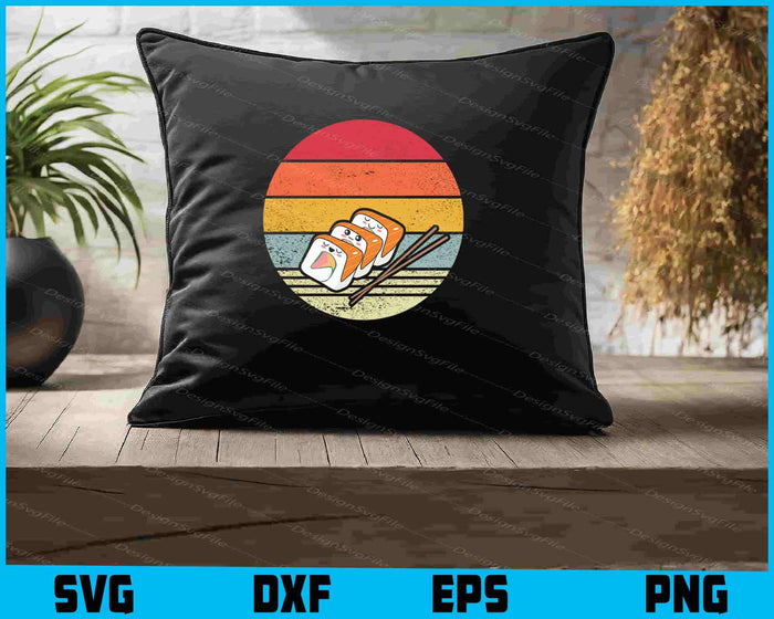 Sushi Roll Sashimi Lover SVG