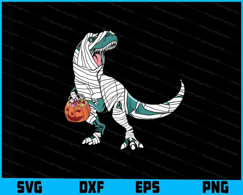 T-rex Pumpkin Dino Rick Halloween SVG PNG Printable File  - Premium Cutting Files in SVG, PNG & EPS Formats - Premium SVG Cutting Files for Crafts