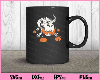 T-rex Skeleton Pumpkins Svg Cutting Printable Files  - Premium Cutting Files in SVG, PNG & EPS Formats - Premium SVG Cutting Files for Crafts