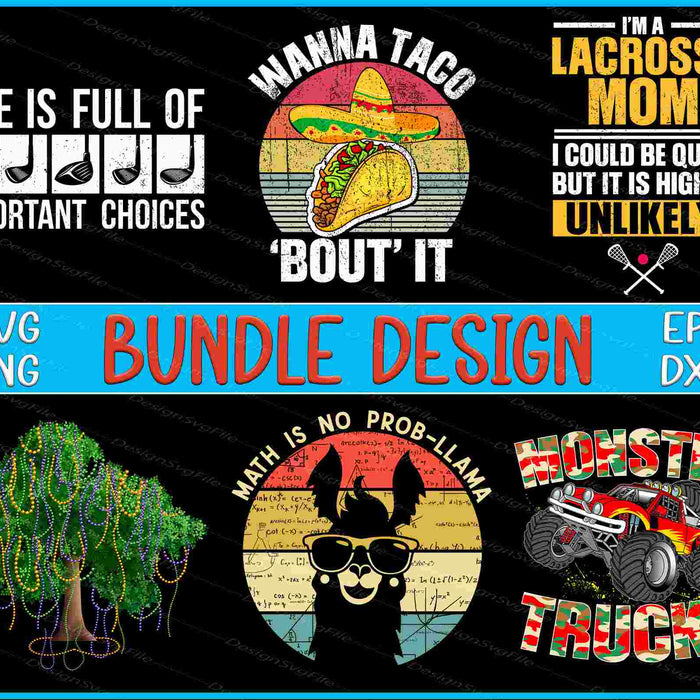Taco Bundle SVG, Llama PNG