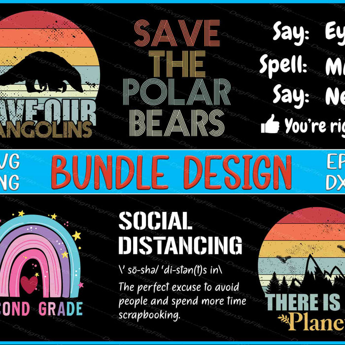 Teacher Bundle SVG, Bears PNG Bundle Planet