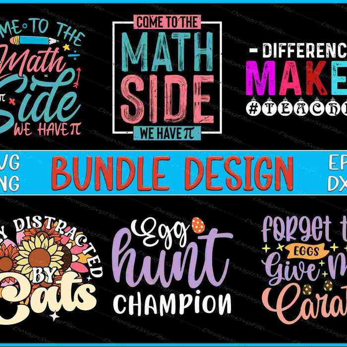 Teacher Bundle SVG, Egg hunt PNG