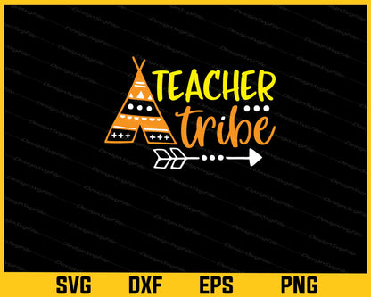 Teacher Tribe Svg Cutting Printable File  - Premium Cutting Files in SVG, PNG & EPS Formats - Premium SVG Cutting Files for Crafts