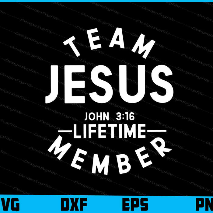 Team Jesus Religious God SVG