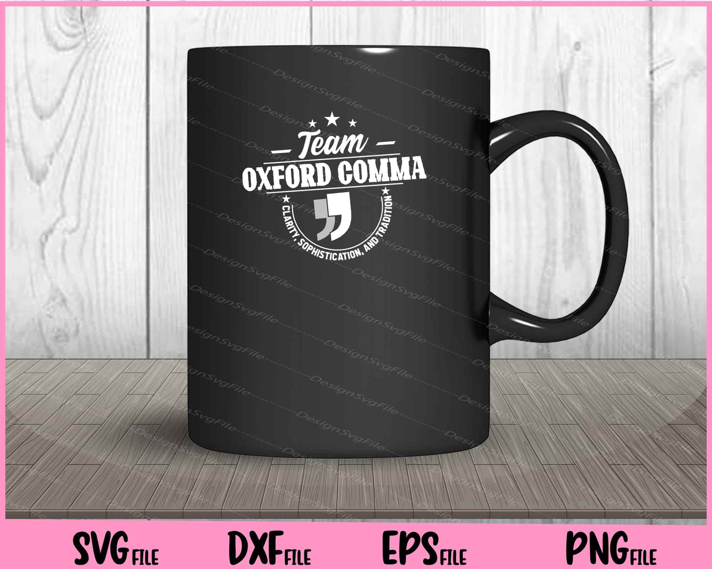 Team Oxford Comma Grammar Police Svg Cutting Printable File  - Premium Cutting Files in SVG, PNG & EPS Formats - Premium SVG Cutting Files for Crafts