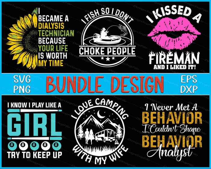 Technician Bundle SVG, Camping PNG