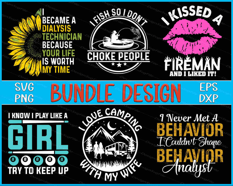 Technician Bundle SVG, Camping PNG