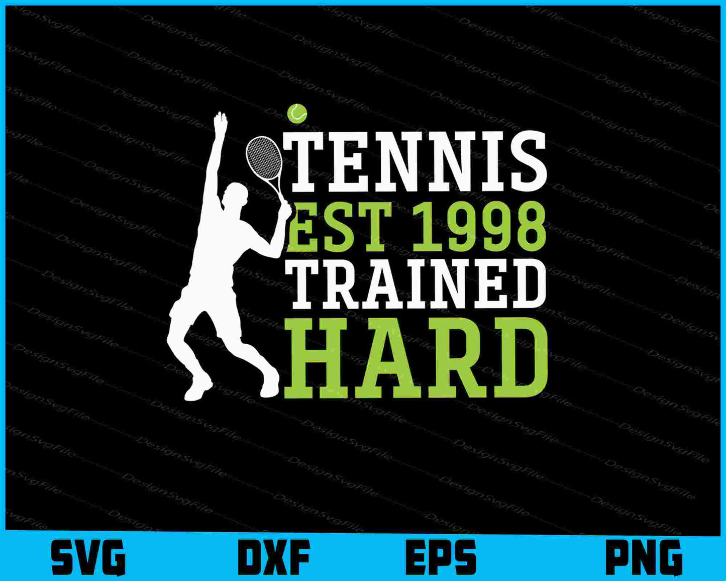 Tennis Est 1998 Trained Hard