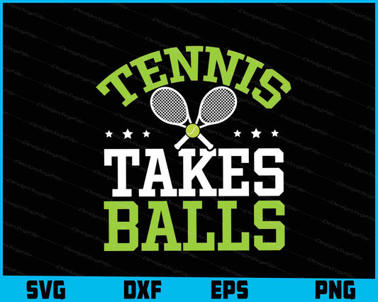 Tennis Takes Balls