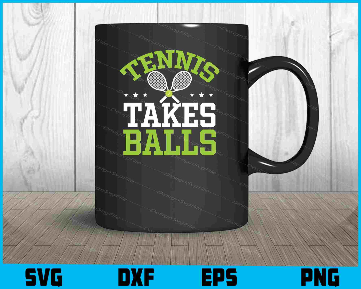 Tennis Takes Balls