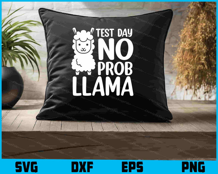 Test Day No Prob Llama SVG, Animals PNG