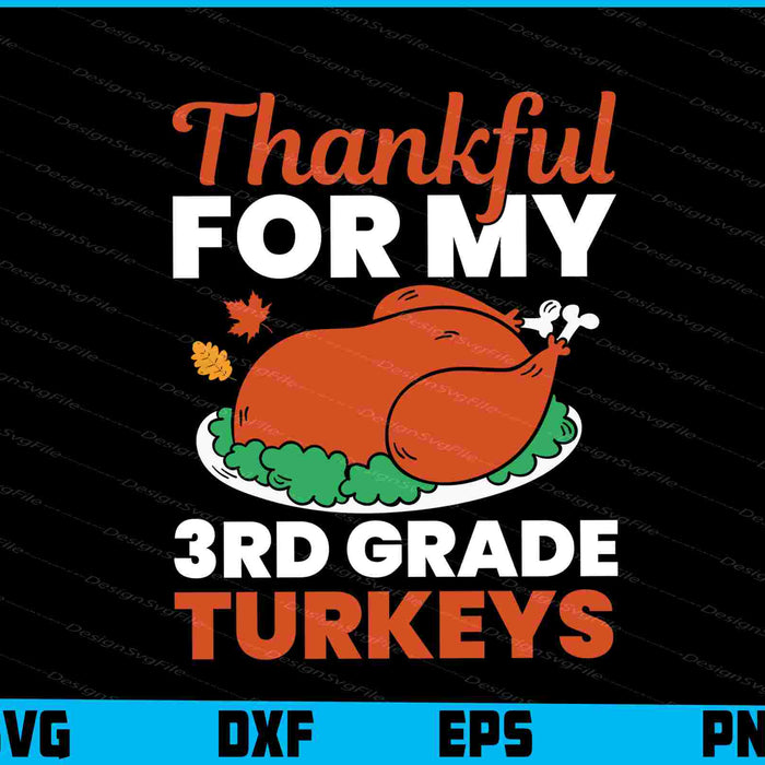 Thankful For My 3rd Grade Turkeys