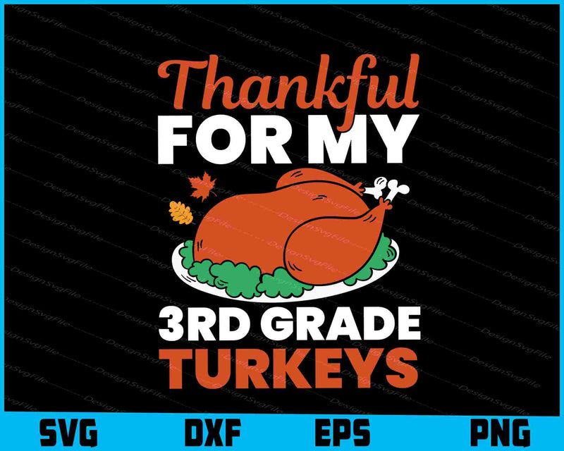 Thankful For My 3rd Grade Turkeys