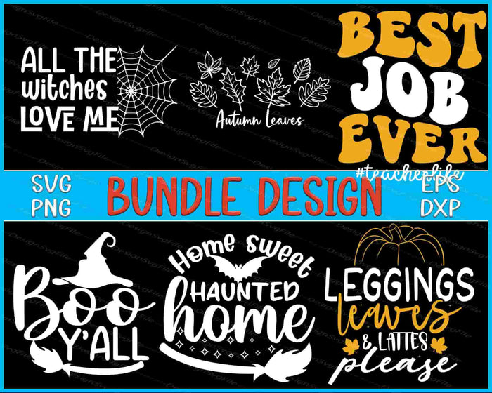 Thanksgiving Bundle SVG Autumn PNG