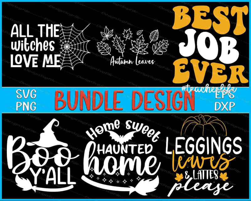Thanksgiving Bundle SVG Autumn PNG