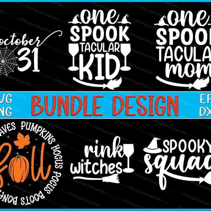 Thanksgiving Bundle SVG Halloween PNG