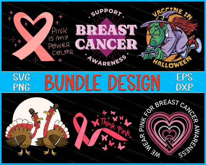 Thanksgiving Bundle SVG, Awareness PNG