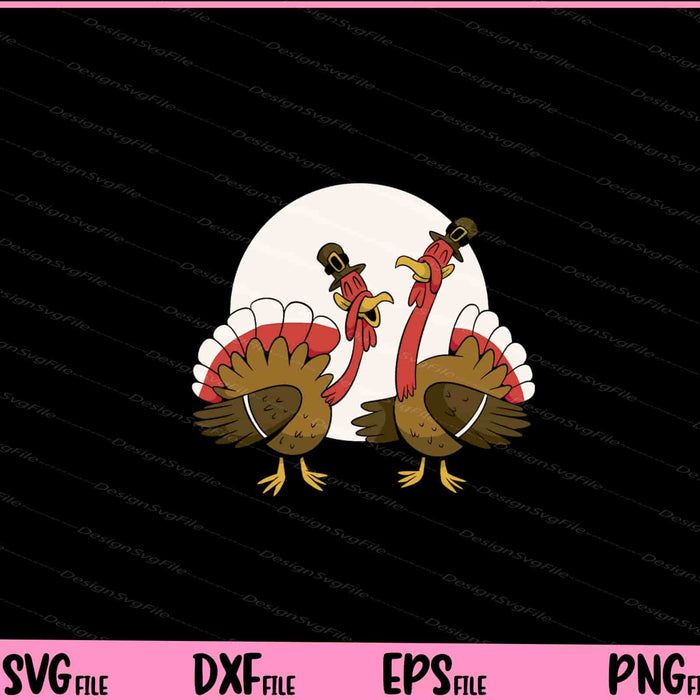 Thanksgiving Turkeys Day Svg Cutting Printable Files  - Premium Cutting Files in SVG, PNG & EPS Formats - Premium SVG Cutting Files for Crafts