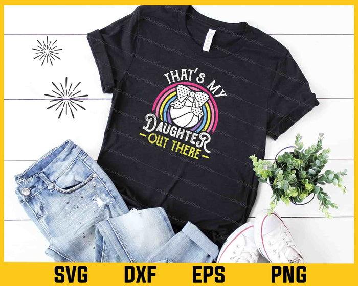 That’s My Daughter Out There Retro Basketball Svg Cutting Printable File  - Premium Cutting Files in SVG, PNG & EPS Formats - Premium SVG Cutting Files for Crafts