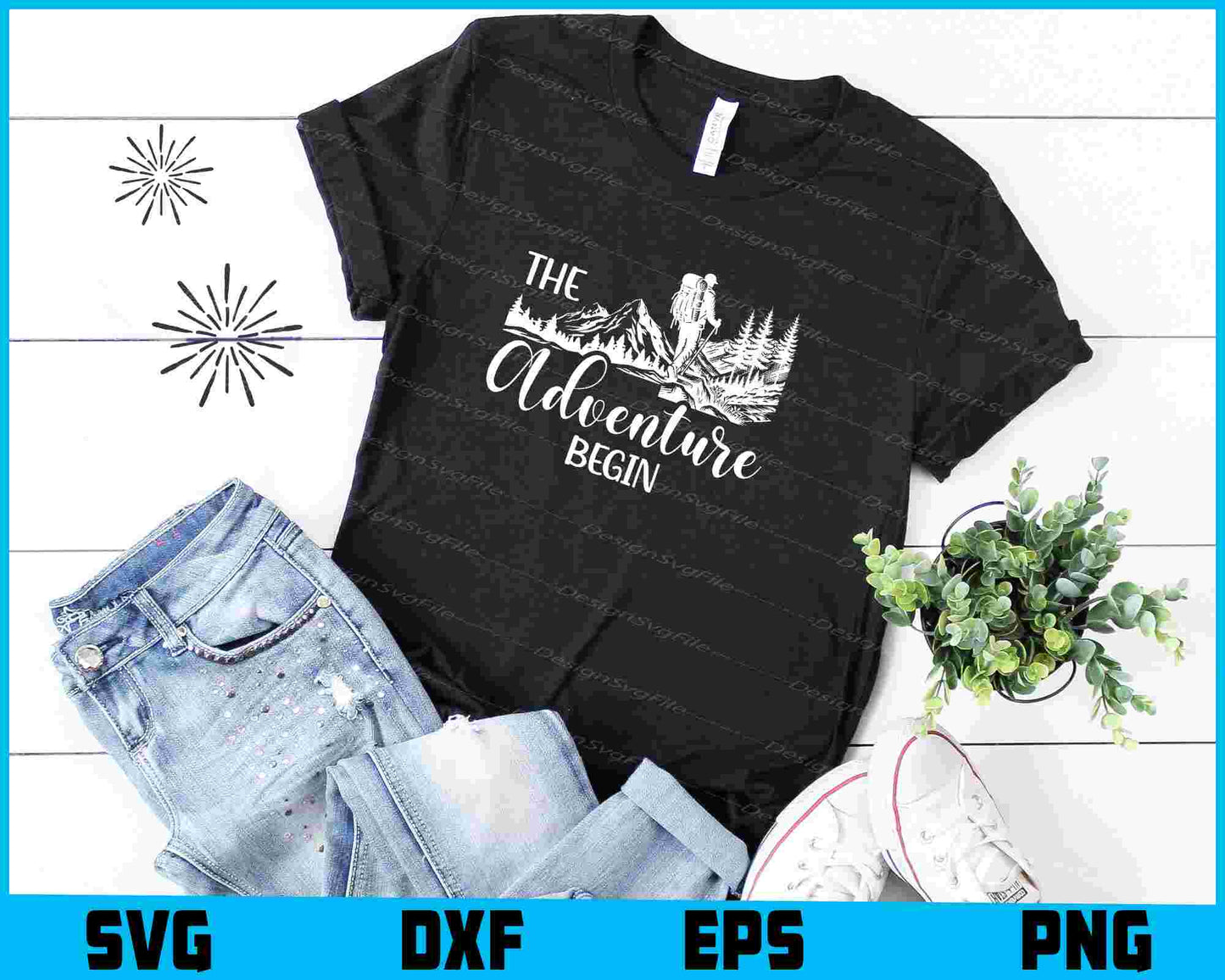The Adventure Begin SVG