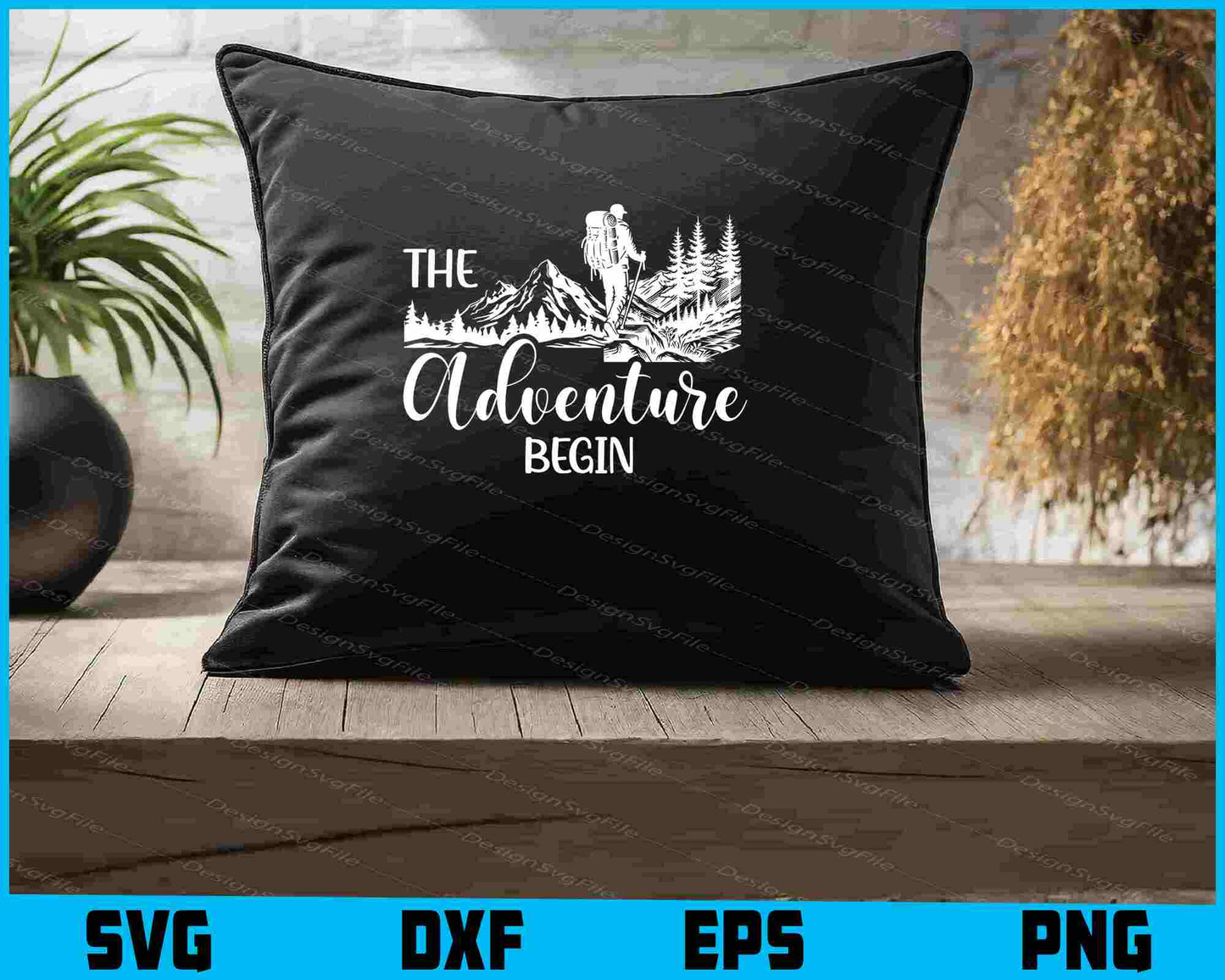 The Adventure Begin SVG