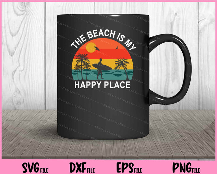 The Beach is My Summer Svg Cutting Printable Files  - Premium Cutting Files in SVG, PNG & EPS Formats - Premium SVG Cutting Files for Crafts
