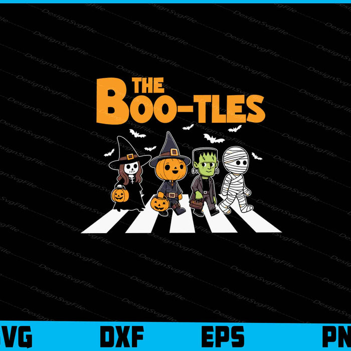 The Boo-Tles Halloween Funny SVG PNG Printable File  - Premium Cutting Files in SVG, PNG & EPS Formats - Premium SVG Cutting Files for Crafts