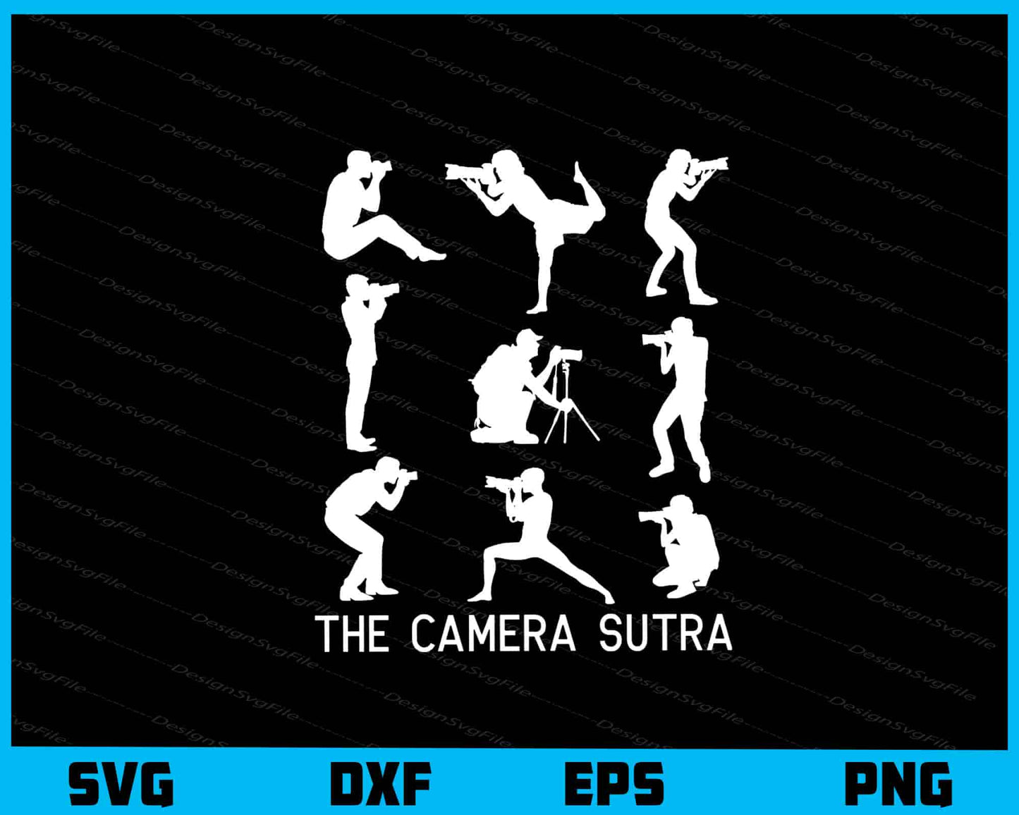 The Camera Suter Photographers Svg Cutting Printable File  - Premium Cutting Files in SVG, PNG & EPS Formats - Premium SVG Cutting Files for Crafts