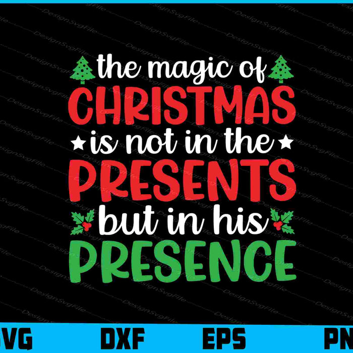 The Magic Of Christmas Is Not In The Presents
