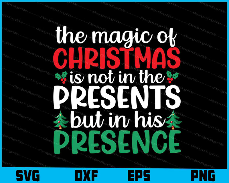 The Magic Of Christmas Is Not In The Presents