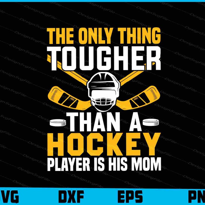 The Only Thing Tougher Than A Hockey Player