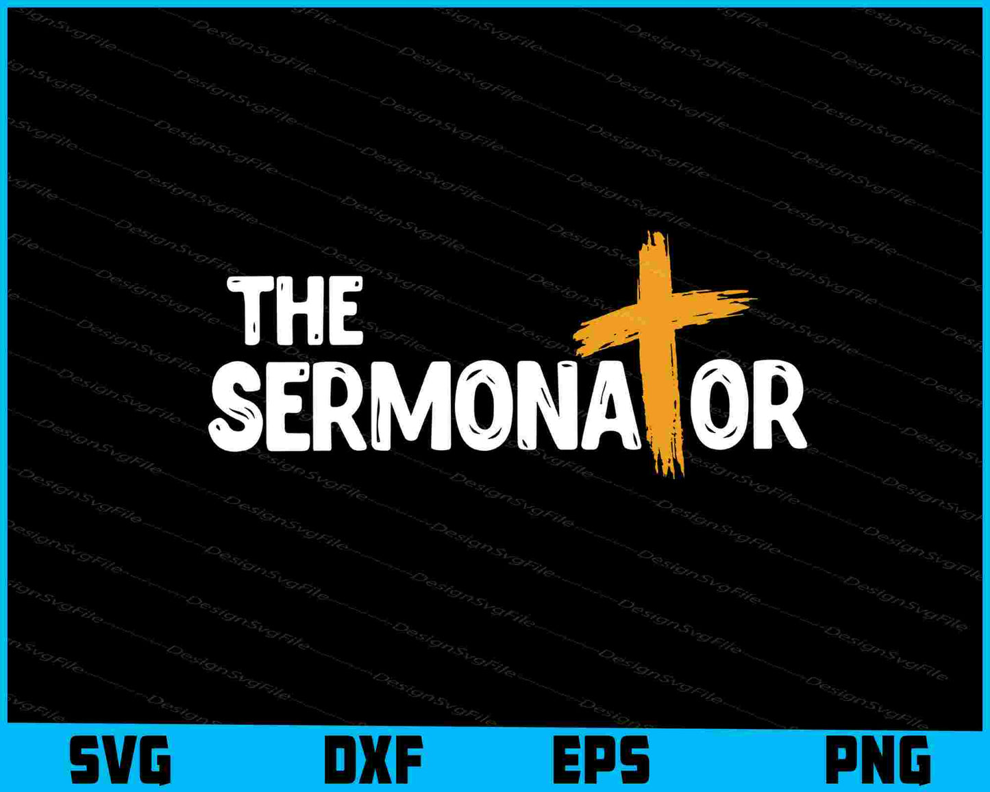 The Sermonator SVG, Pastor Shirt