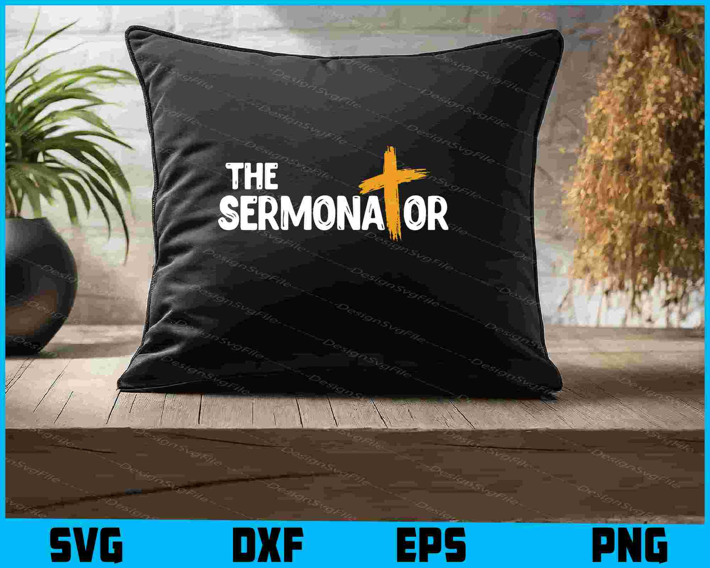 The Sermonator SVG, Pastor Shirt