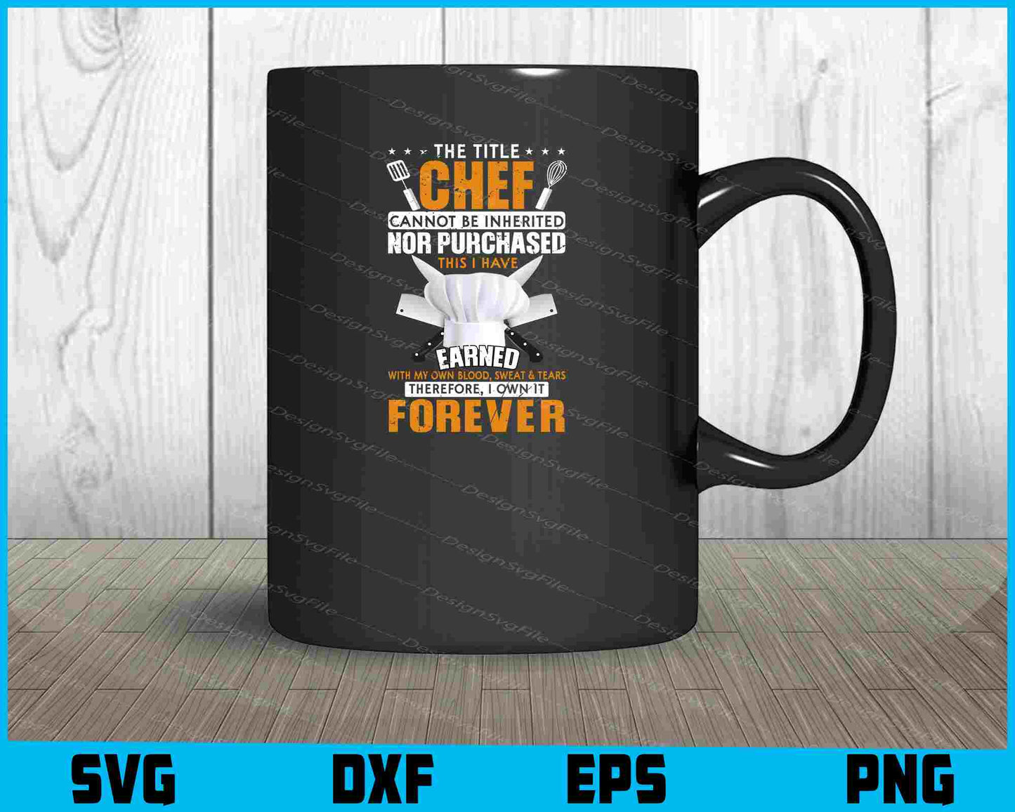 The Title Chef Cannot Be Inherited Nor Purchased T Shirt