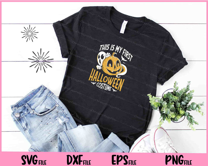 This Is My First Halloween Costume Svg Cutting Printable Files  - Premium Cutting Files in SVG, PNG & EPS Formats - Premium SVG Cutting Files for Crafts