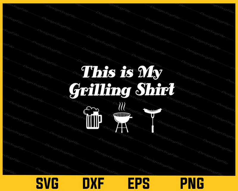 This Is My Grilling Svg Cutting Printable File  - Premium Cutting Files in SVG, PNG & EPS Formats - Premium SVG Cutting Files for Crafts