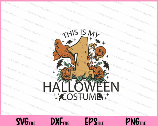 This Is My Halloween Costume Spooky Svg Cutting Printable Files  - Premium Cutting Files in SVG, PNG & EPS Formats - Premium SVG Cutting Files for Crafts