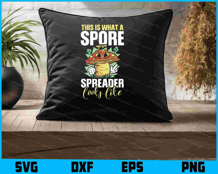 This Is What A Spore Spreader Looks Like SVG