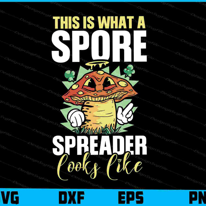 This Is What A Spore Spreader Looks Like SVG