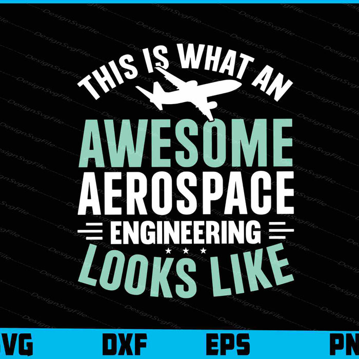 This Is What An Awesome Aerospace Engineering SVG