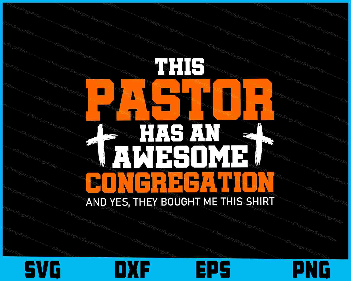 This Pastor Has An Awesome Congregation Shirt