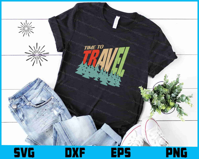 Time To Travel Adventure SVG