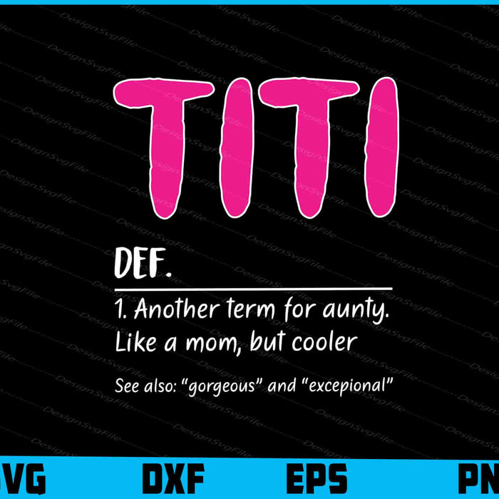 Titi Definition SVG