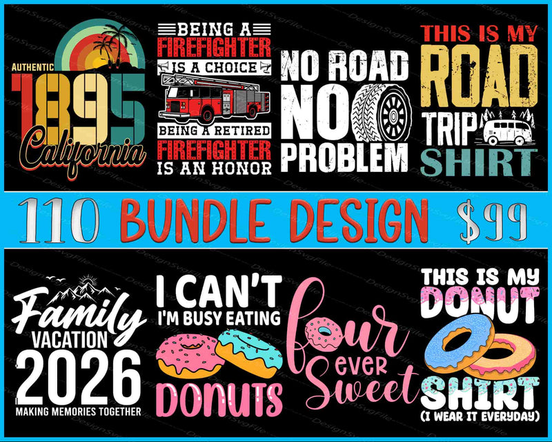 Trending Designs for 2026 bundle SVG PNG Cutting Printable File